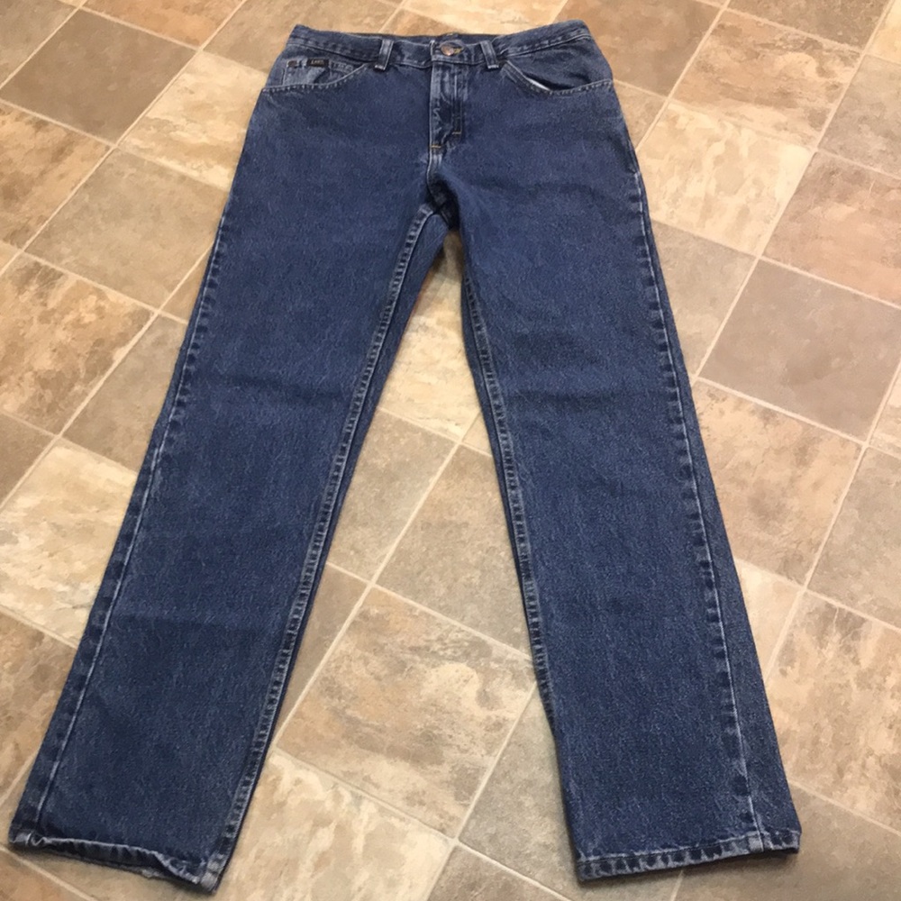 💯Cotton 90’s Lee 30X32 Boyfriend Jeans  3